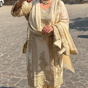 Women’s Indian Embroidered Embellished Suit